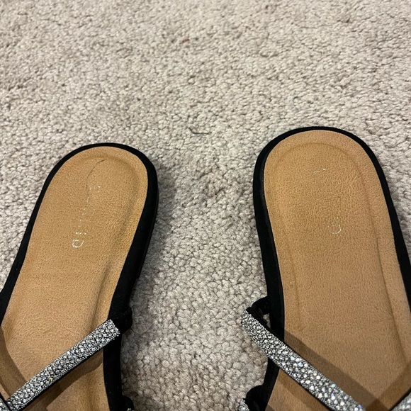Torrid Sparkly Wide Width Slip-on Sandals - Picture 3 of 5